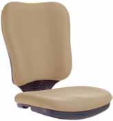 Seat Shell Options EQUINOX (Fully Upholstered) Back