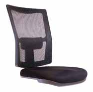 perforated Seat Options: Upholstered EQUINOX (Poly