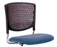Upholstered seat pad Contoured poly Base Options: