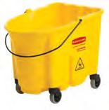Mops, rooms & rushes Mops & quipment Rubbermaid ommercial Products. Waverake ual Water own Press ombo - Yellow Promote a safer workplace.