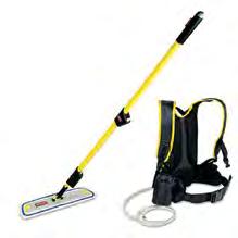 Zep Sales & Service Mops & quipment Rubbermaid ommercial Products. 18" Microfiber Finish Mop esigned for specialized floor cleaning and finish applications.