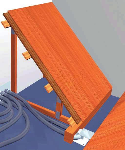 Requirements and design Sloping floor - Recommendation for dimensioning and design 1 Structural lumber framework.