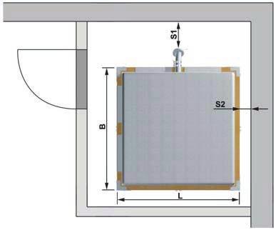Bag silo sizes The silo size is selected according to the heating load. The specified volume applies to the top edge of the frame.