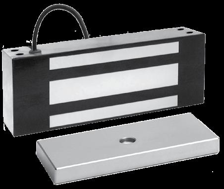 3 watts IP-E6200 Magnetic Lock Security Access Control, & Mantraps, Indoor/ Outdoor 1200 lb / 545 kg holding