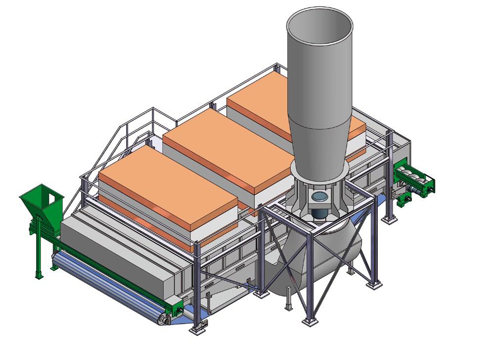Conveyor / Belt Dryers Disadvantages Minimum residual moisture ~8% Large footprint, although multi-pass (stacked) are available Higher operating power Slightly greater O&M