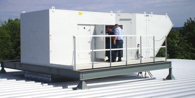 Evaporative Cooling: Federal Mogul Lake City, MN AbsolutAire R336-HOXEV 20,000 CFM 100% OA