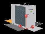 IACAK/FC 109 115 MODEL 109 110 113 115 Cooling capacity (1) kw 27.1 30.5 36.2 41.5 Cooling Absorbed power (1) kw 9.6 11.1 14.0 15.8 EER (1) 2.51 2.60 2.45 2.30 Air temperature (2) C -1.7-2.7 0.5-1.