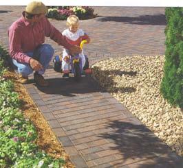 Keep dirt at least 1/2 inch below any plastic edging to allow rainwater and runoff to easily drain