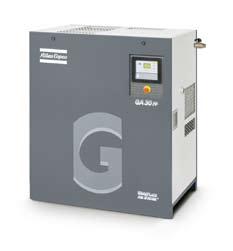 Technical specifications GA 11 + -30 (60 Hz version) COMPRESSOR TYPE Max.