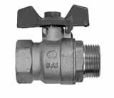 3 11,80 Ball valve with Meibes flange Brass, for pumps and pipes, with red toggle, 10 bar up to 110 ºC FL and female = 1 (for nuts 1 1/2 ) 61810 13,20 FL and female = 1 1/4 (for nuts 2 ) 61840