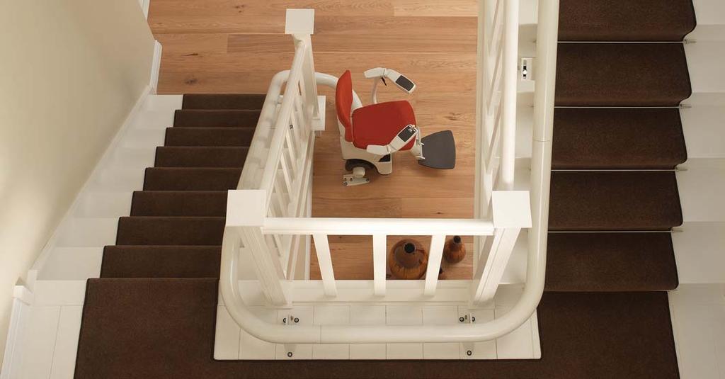 Access Business Development Division ASL ADVANCED SWIVEL AND LEVELING TECHNOLOGY ASL technology enables the Flow2 stairlift to rotate and stay perfectly level while in motion.