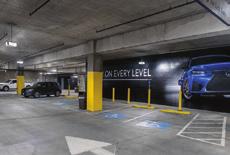 LED PARKING STRUCTURE First impressions start in the garage.