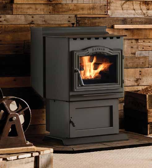 P43 Pellet Stove The P43 packs performance and engineering excellence into a small steel package.