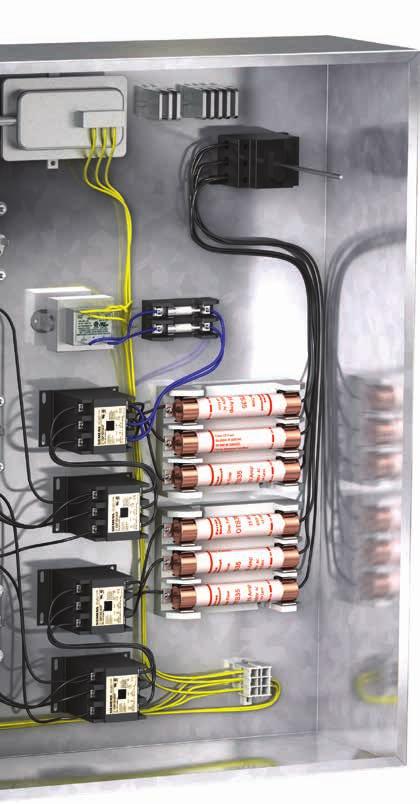 Options/Accessories 6 - Control Transformer Control transformers are used to provide single point wiring when the control voltage differs from the line voltage.