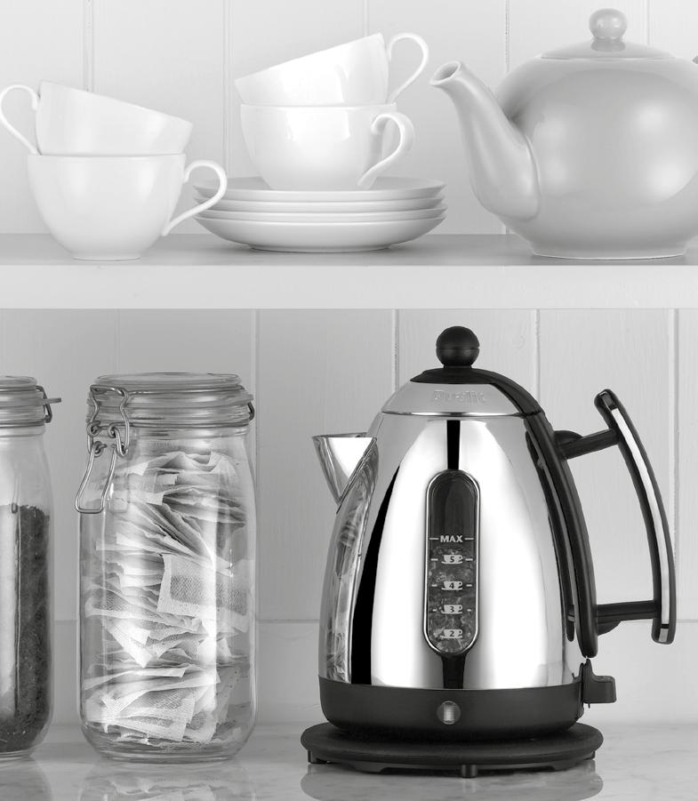 JUG KETTLE Dualit s Jug Kettle is the perfect partner to your new Lite toaster.