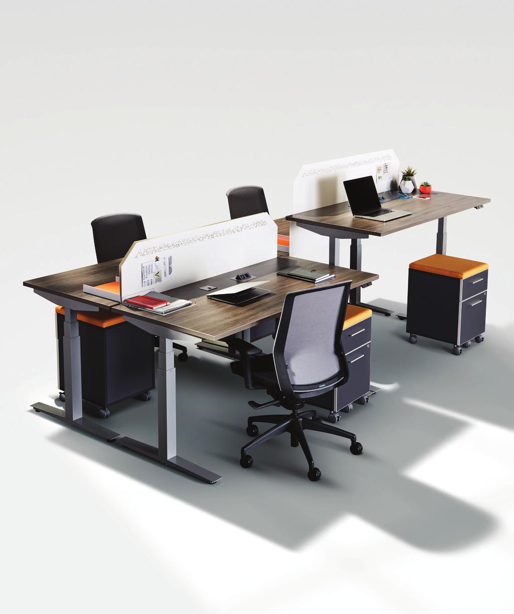HEIGHT ADJUSTABLE TABLE Height adjustable tables provide the flexibility and function necessary for healthy living in