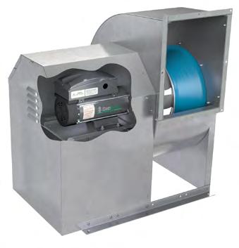 AV Airflow to 32,100 CFM Static pressure to 8" w.g. DCV Airflow to 8,200 CFM Static pressure to 2.5" w.g. Model DCV Catalog 600 Installation, Operation and Maintenance Manual - ES-52 Installation and Maintenance Manual - IM-4055 (DCV) See page 38.