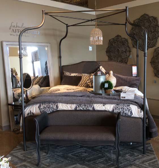 Master Bedroom Top of Bed Standards o Add coordinating Ashley accent pillows, solid color sheets and multiple Ashley top of bed sets for added layering.