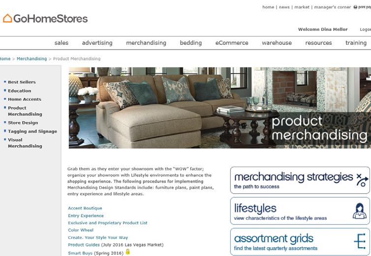 GoHomeStores.com GoHomeStores.com is your portal for all information pertaining to your Ashley HomeStore.