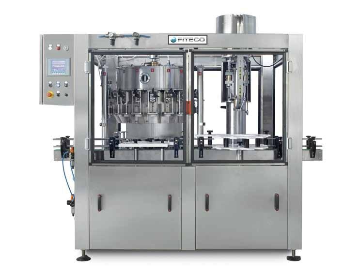 CONTAINER FILLING ISOBAROMETRIC FILLER FITECO ISOBAROMETRIC FILLING MACHINES