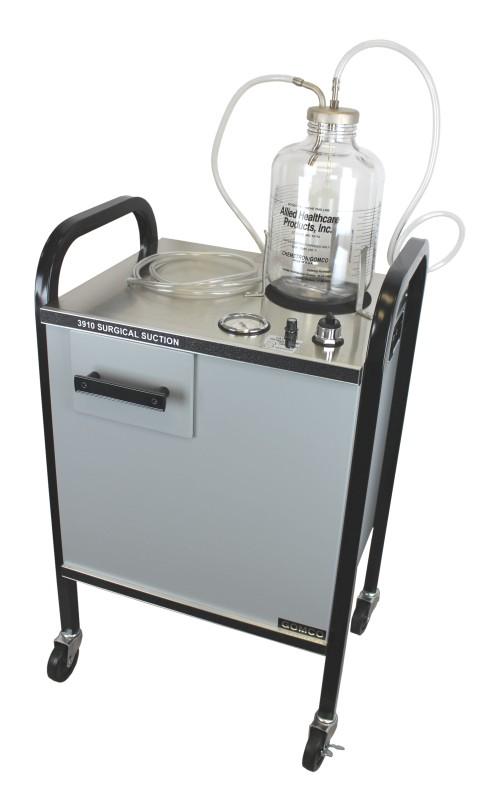 (50 kg) No 1 year FDA Gomco 3910 and 3940 are heavy duty, high performance mobile aspirators engineered for surgical suites.