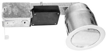 Compact, flush-mount, 4 recessed down light trim for remodel housing Available in a variety of lamping options ranging from 8-15 watts Pathsafe security or night light option (SEC) available offering