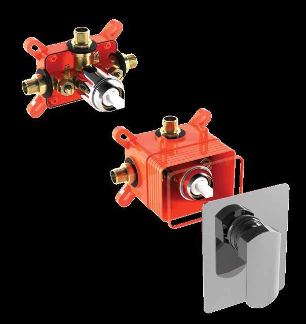 The Ion multi pressure valve has been designed for NZ water pressures and can easily be adjusted to balance