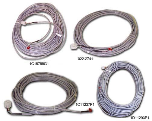 6.27.6 Cables PART # DESCRIPTION 6/8/10/15/20/22/30 Ton 022-2741 WH LV T/H SNSR REM 30FT 1 1C11237P1 WH LV T/H SNSR REM 60FT 1 1C16769G1 CABLE