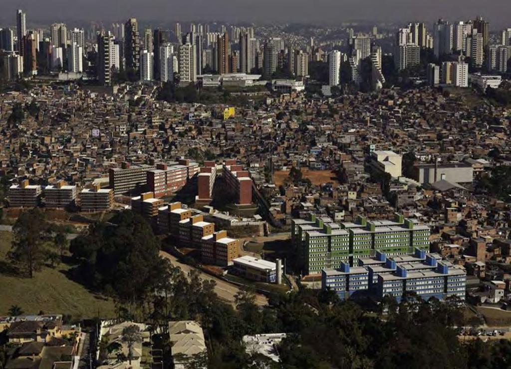 Slum Urbanization Programme Paraisópolis 3 communities: Paraisópolis, Jardim Colombo e Porto Seguro Area: 100 ha 60,000 inhabitants 2 nd largest slum 3,168 new housing units 3 Phases of