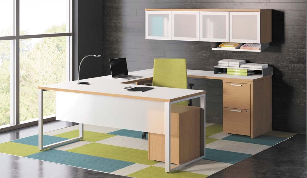 EXPAND YOUR SPACE There are many reasons why the 10500 Series is one of the bestselling office collections in the industry.