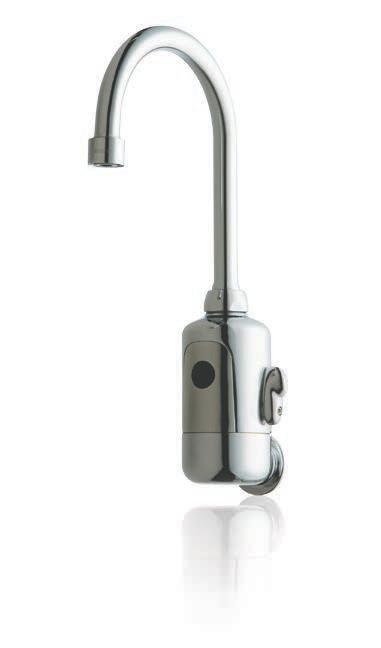 HyTronic and Wall Mount Gooseneck These faucets combine the iconic look of the Chicago gooseneck spout with the technological superiority of our HyTronic product line.
