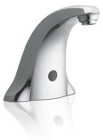 E-Tronic 40 Lavatory Faucet An easy-to-install, affordable option with integral body design for plug-and-play installations into existing single hole or 4 sinks.