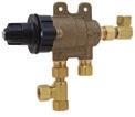 HyTronic and E-Tronic 40 Series 122-ABNF 242.165.AB.1 131-ABNF 131-CABNF External Mixing Valves 122-ABNF ECAST Thermostatic Mixing Valve 1/2 NPT Female Inlets and Outlet Includes 1/2 Copper Adapters Minimum : 0.
