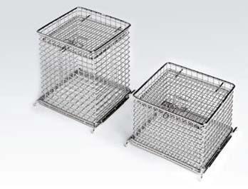 STCXL Small mesh basket, tall with cover, long: Catalog No.