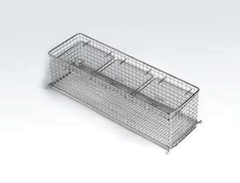 Mesh basket, short, with cover, 122 x 134 x 93 mm Mesh basket, short, with