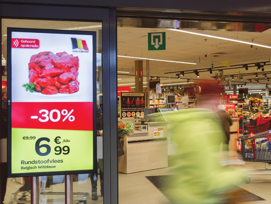 Centralised & local content management The entire in-store digital signage network of Carrefour market across Belgium runs on the Scala Enterprise suite of products.