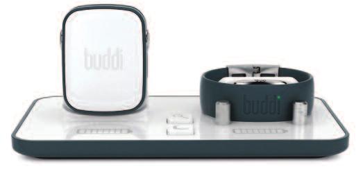 Buddi Buddi Product overview: Buddi is a tracking and locating service aimed primarily at people with dementia. It consists of a worn GPS pendant that is also a two-way mobile communicator.