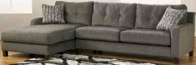 STATIONARY UPHOLSTERY SECTIONALS 31301 SIROUN STEEL