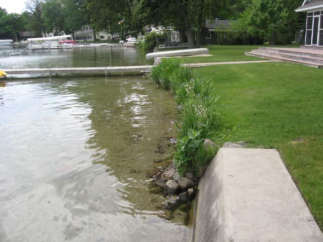 Natural Shorelines for Inland Lakes A Landowner s Guide to using NATURAL MATERIALS to STABLIZE