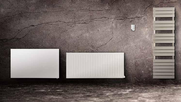 ELECTRIC RADIATORS FLEXIBLE HEATING COMFORT Now you can enjoy all the benefits of cutting-edge design and optimal indoor comfort, with the convenience of electric control.