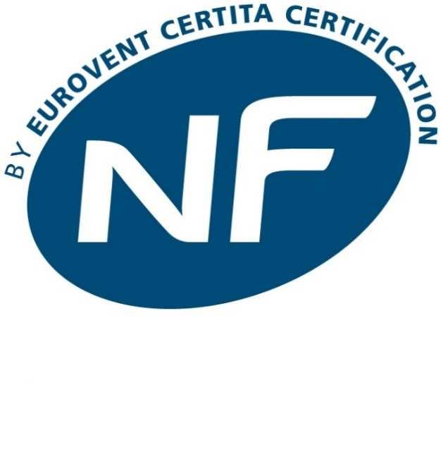 Certification body mandated by AFNOR Certification 48/50 rue de la Victoire 75009 PARIS Telephone : +33 (0)1 75 44 71 71 www.eurovent-certification.com /www.