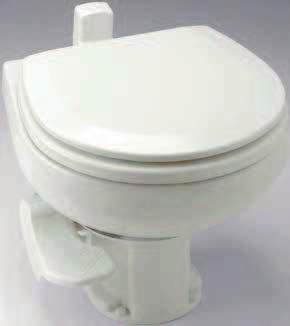 Pedal Lock 140 series VacuFlush toilets include a pedal lock.