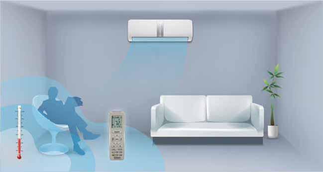 Mini-Split Remote Control Now your thermostat can be wherever you are, for perfect temperature control.
