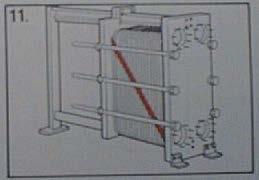 Opening Your Heat Exchanger Mark the plate assembly on the outside by a