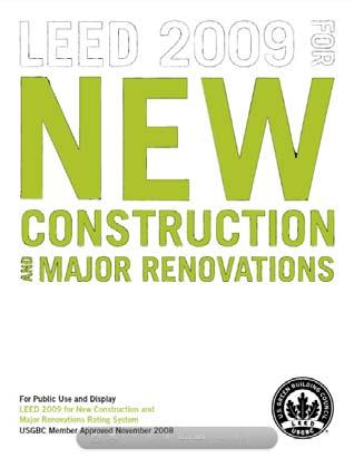 LEED by USGBC LEED for New Construction