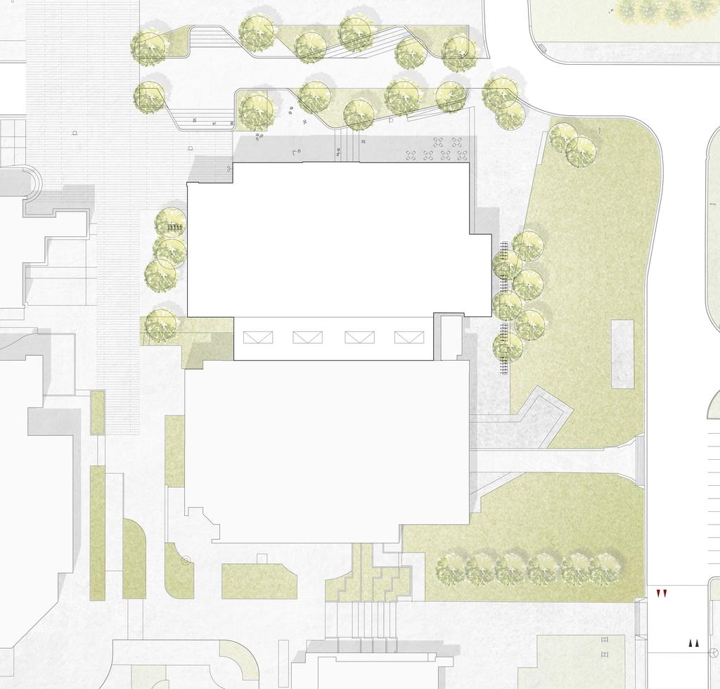 Site Plan The UBCO Teaching and Learning Centre (TLC) project fulfills critical student needs on the UBCO campus.