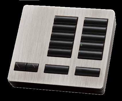 Control Styles and Colours You can choose keypad colours and styles to complement a room s look and feel, and to coordinate with the overall design