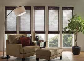 Roller Blinds Lutron roller blinds complement both traditional and contemporary designs and are available in different sizes to accommodate the needs of any room.