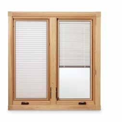 Blinds & Shades What could be more convenient than blinds or shades between the panes of glass? Minimal cleaning and no worry about damage. It s simply a fitting way to put privacy at your fingertips.