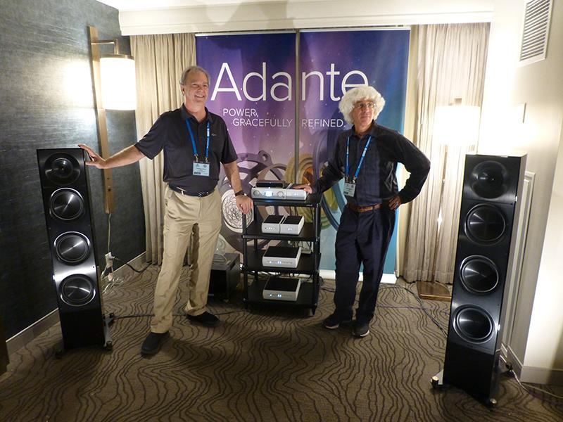 hometheaterhifi.com Here are a couple of hands-on guys! We had a chance to do extended listening to the Elac Adante towers that are now shipping! They have interesting bass loading with three 6.